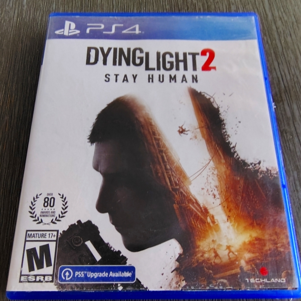 Dying Light 2 Stay Human for PS4 - Blue Case